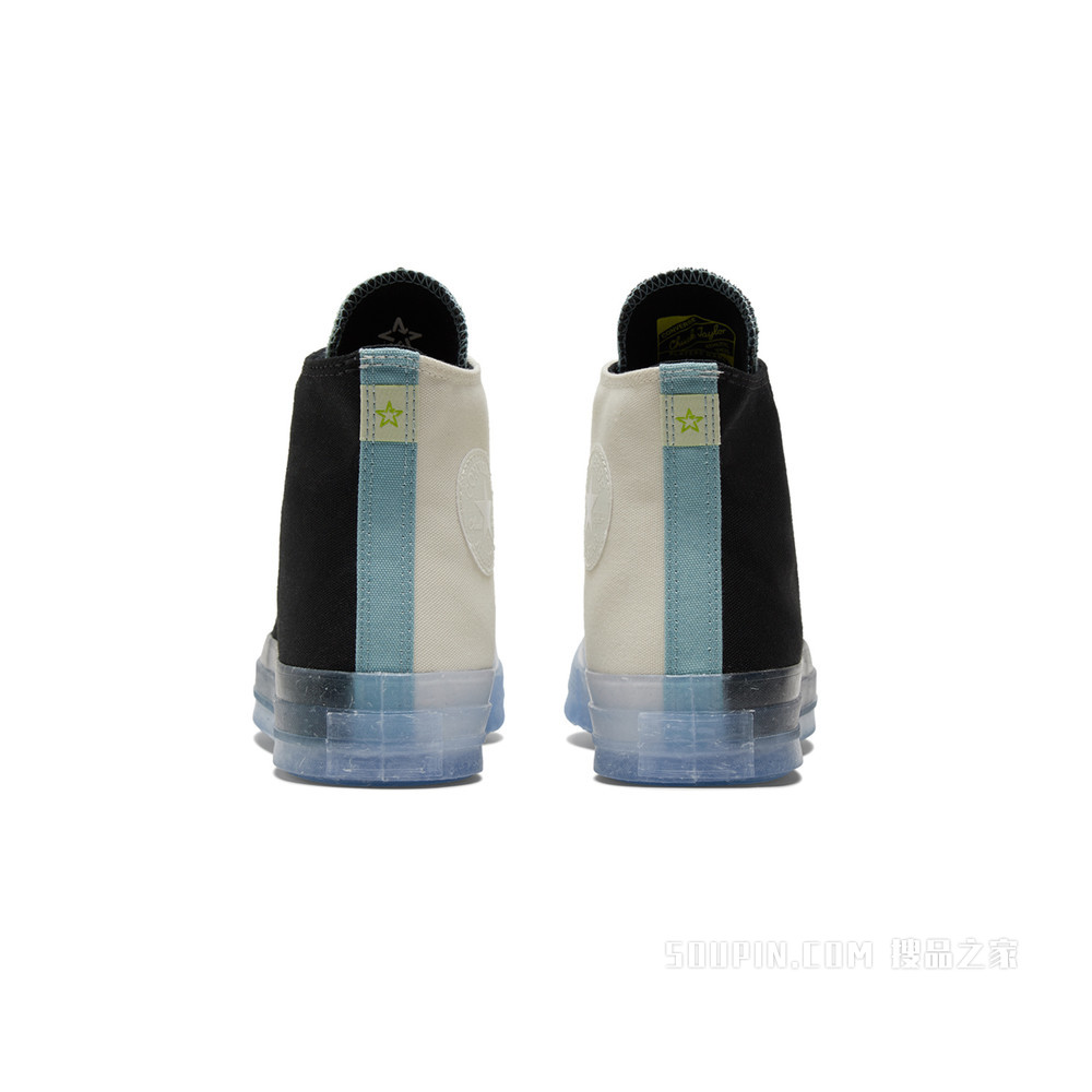 【男女同款】Chuck 70阴阳高帮运动鞋 中性 棕色