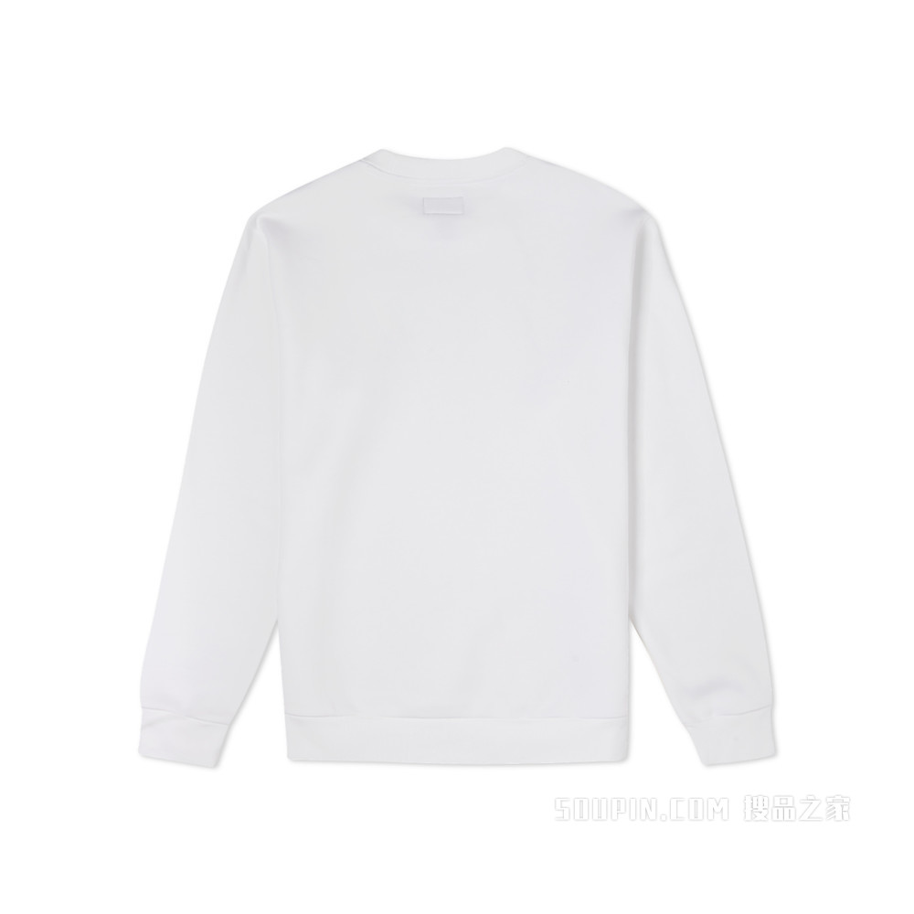 【男子】Embroidered Star Chevron Crew BB 男款 白色