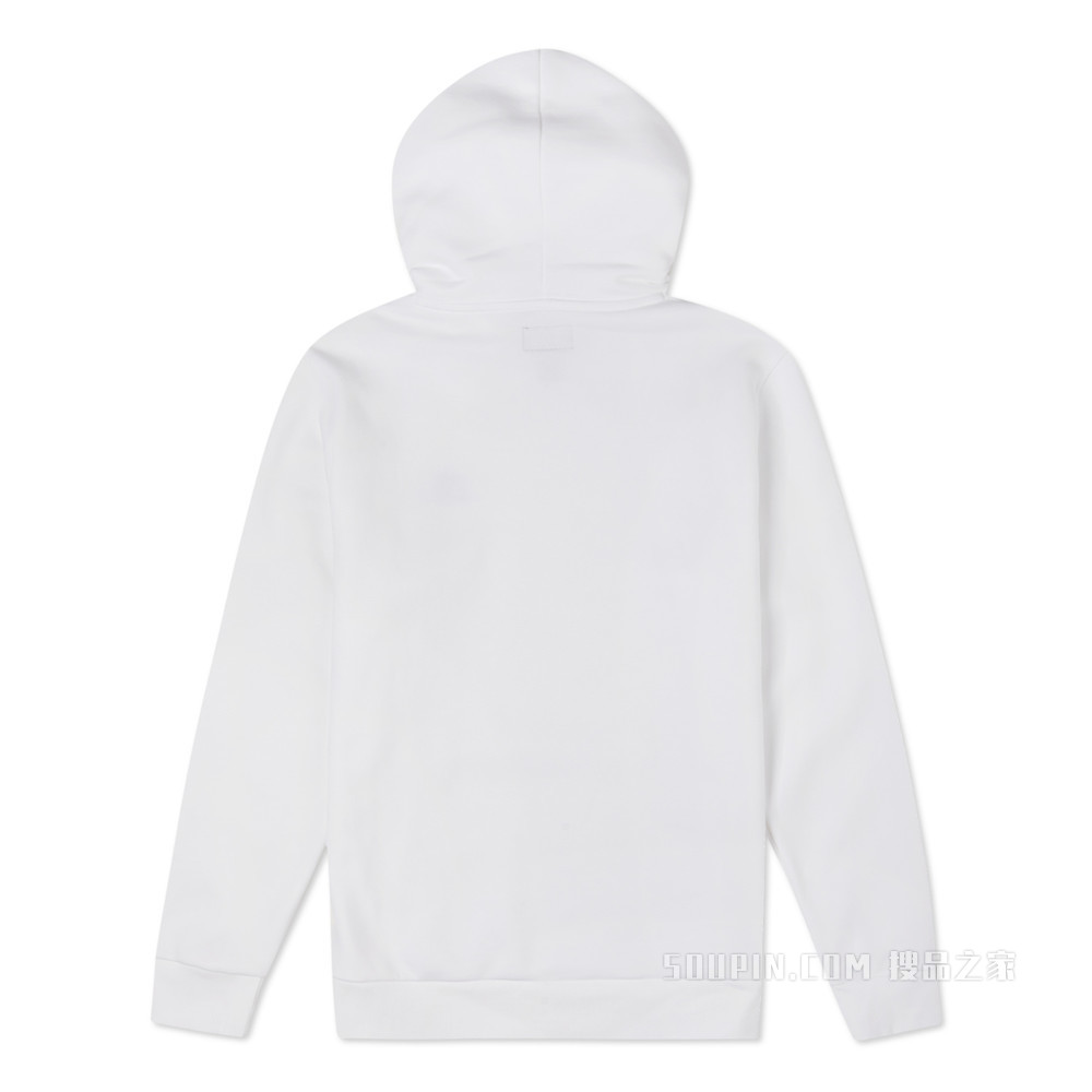 【男子】秋冬休闲百搭加绒卫衣 男款 白色