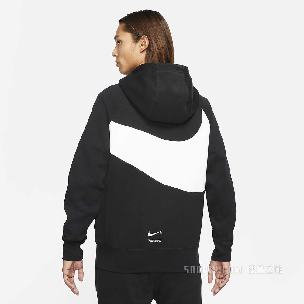 Nike Sportswear Swoosh Tech Fleece 男子套头连帽衫
