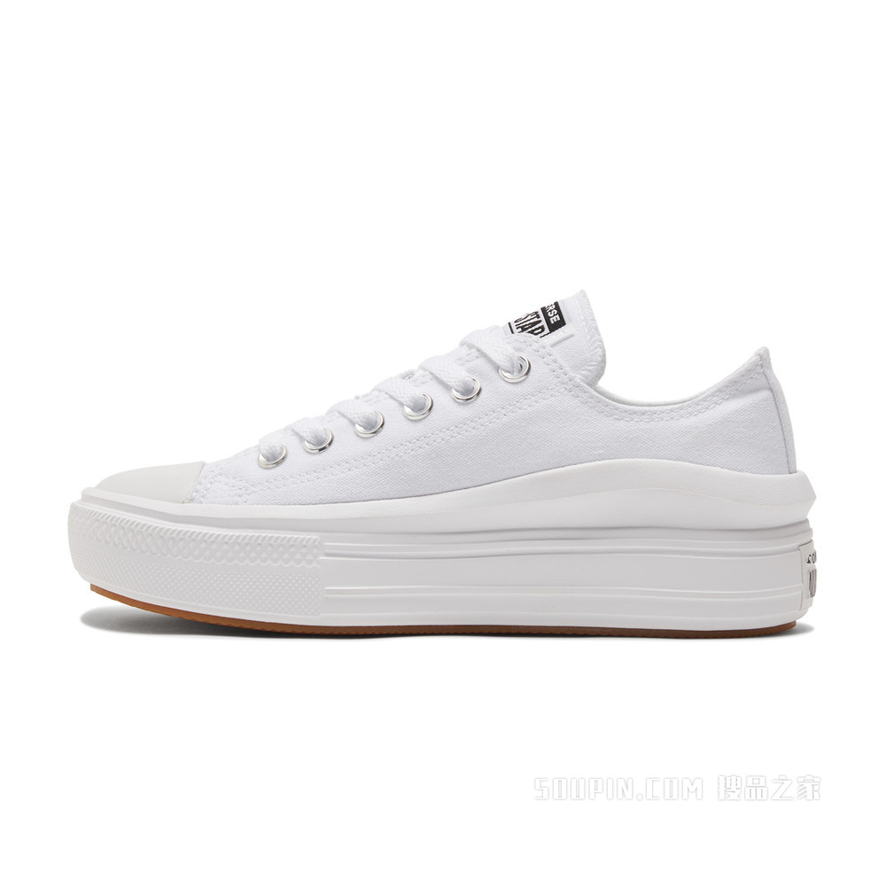 【女子】All Star Move低帮厚底帆布鞋 女款 白