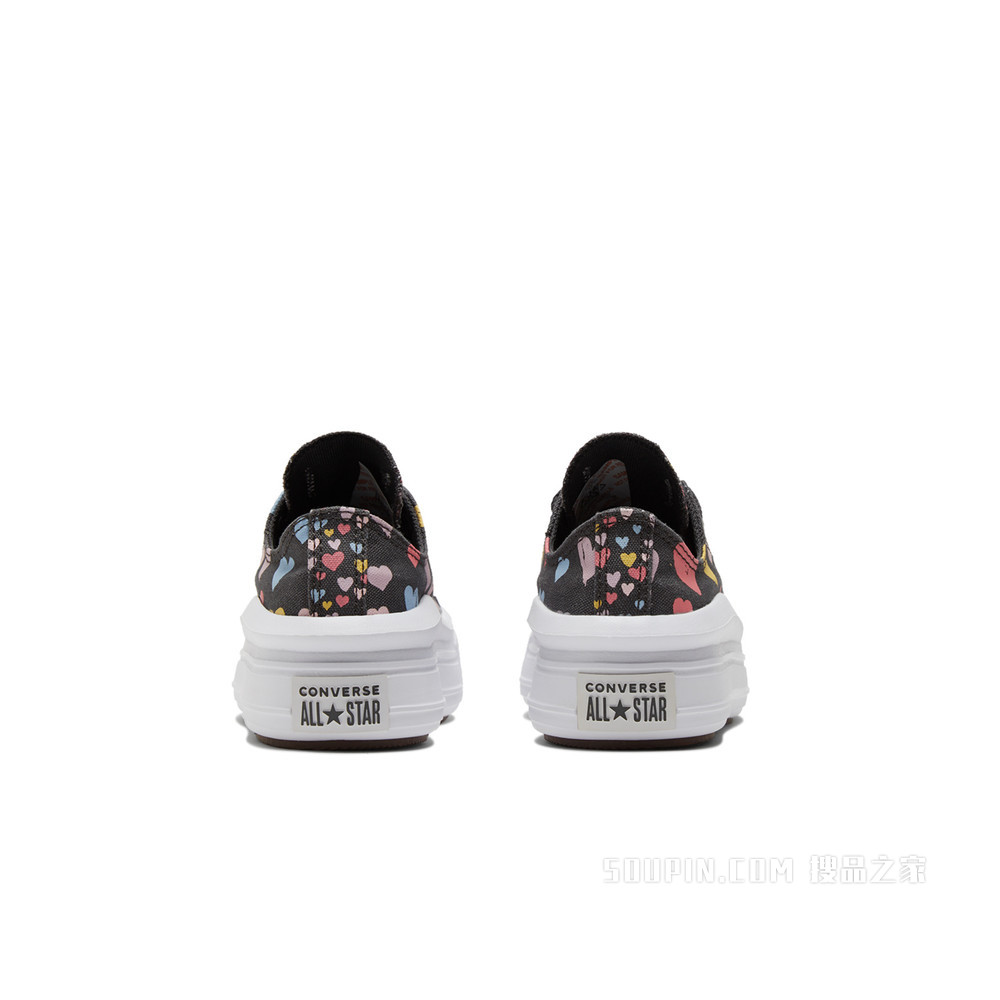 【小童】All Star Move时尚厚底鞋童鞋 童款 多色/深灰色/粉/蓝/浅紫