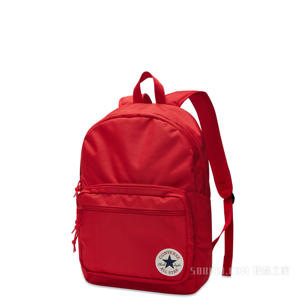 【男女同款】GO 2经典款双肩包实用书包 中性 红色