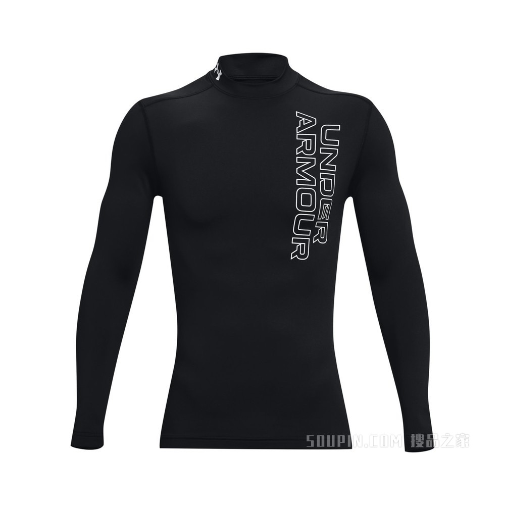 男士UA ColdGear® Armour Graphic高领长袖紧身衣