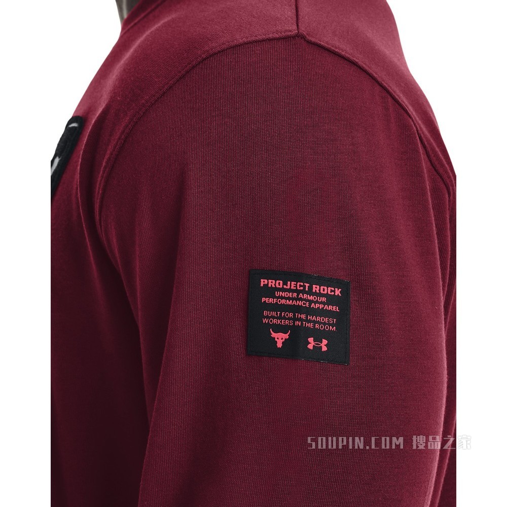 男士Project Rock强森Heavyweight长袖上衣