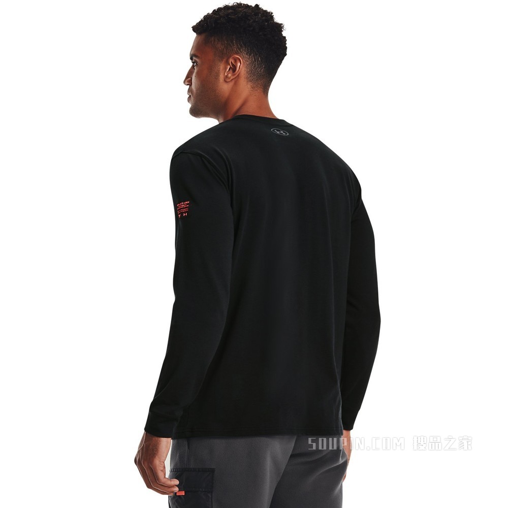 男士Project Rock强森Heavyweight长袖上衣