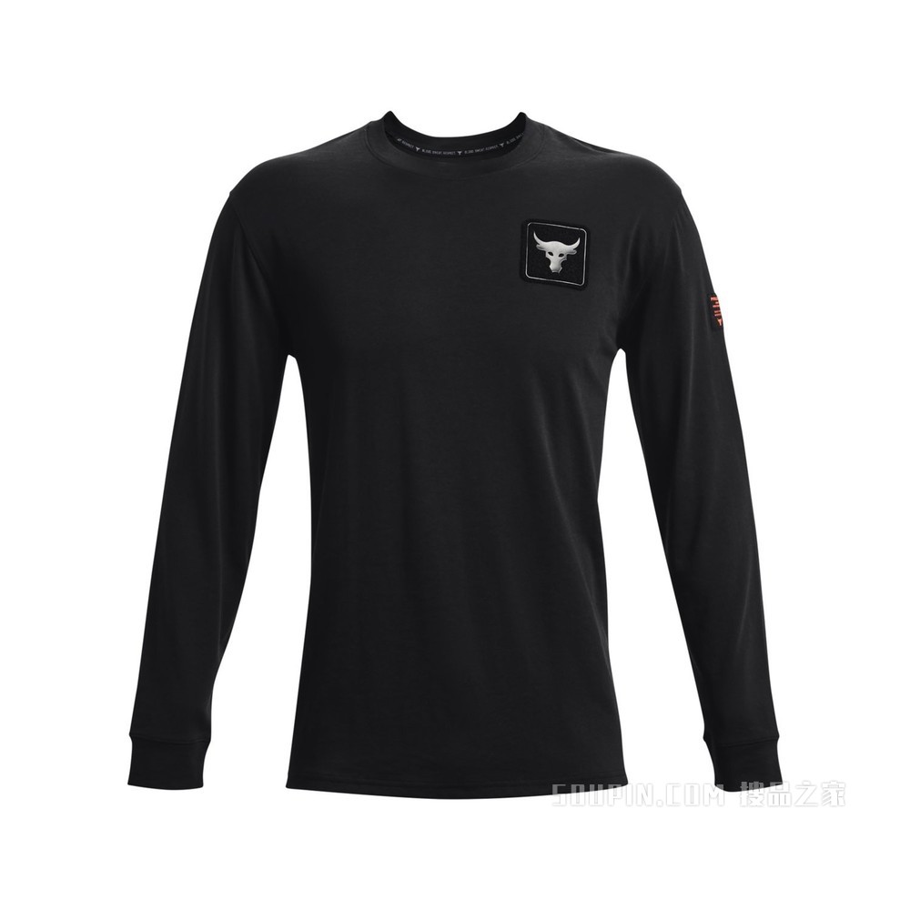 男士Project Rock强森Heavyweight长袖上衣