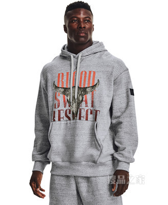 男士Project Rock强森Originators连帽上衣