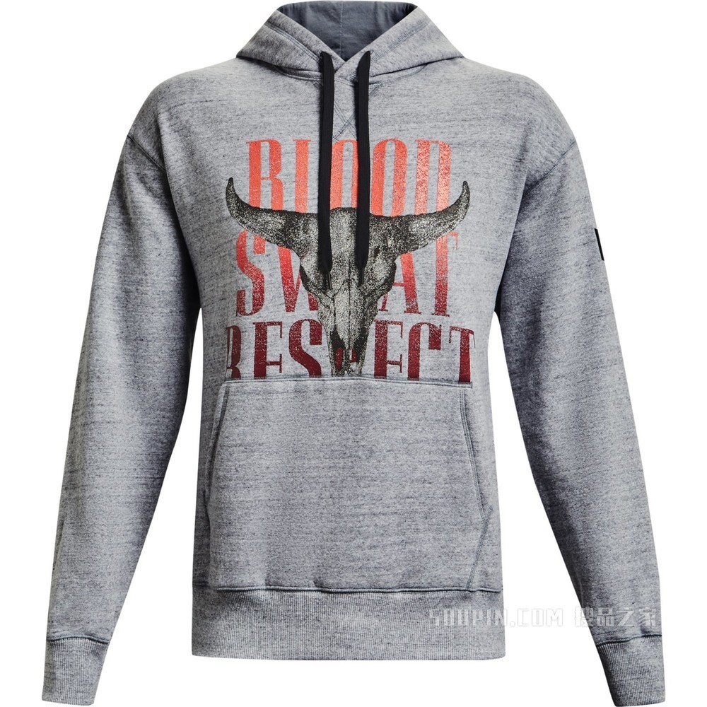 男士Project Rock强森Originators连帽上衣