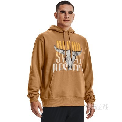 男士Project Rock强森Originators连帽上衣