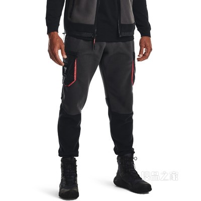 男士Project Rock强森Micro抓绒长裤