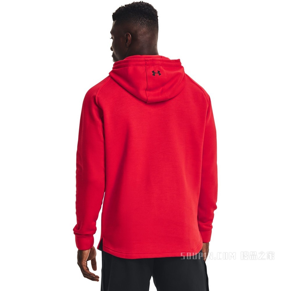 男士Project Rock强森Charged Cotton®抓绒连帽上衣