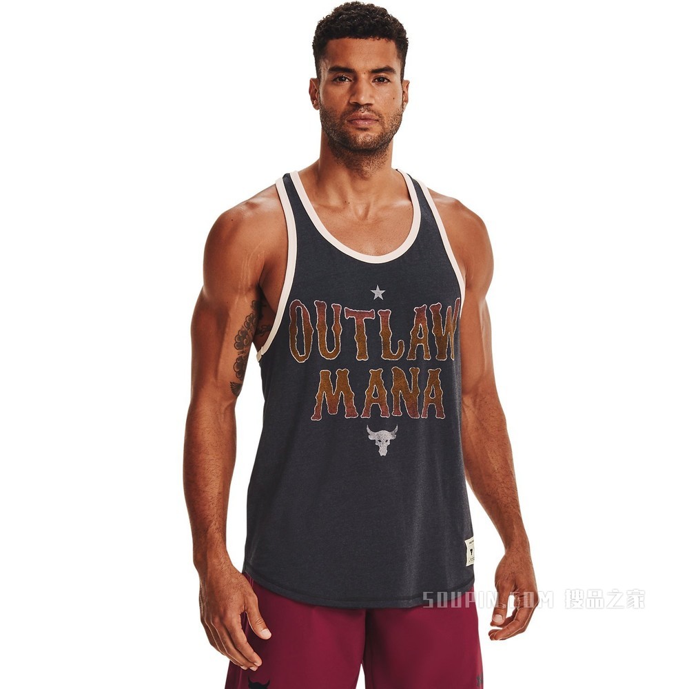 男士Project Rock强森Outlaw背心