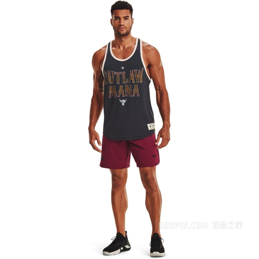 男士Project Rock强森Outlaw背心
