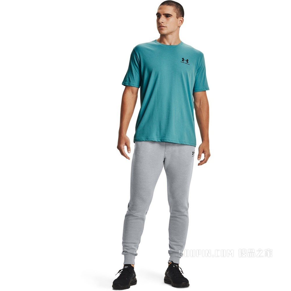 男士UA Sportstyle Left Chest T恤