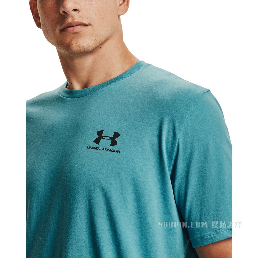 男士UA Sportstyle Left Chest T恤