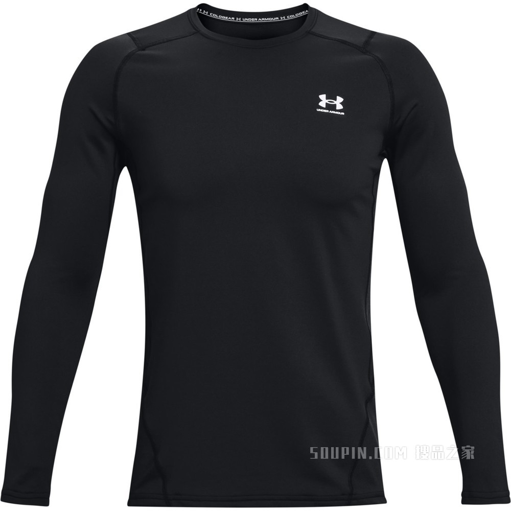 男士ColdGear® Armour Fitted圆领运动衣