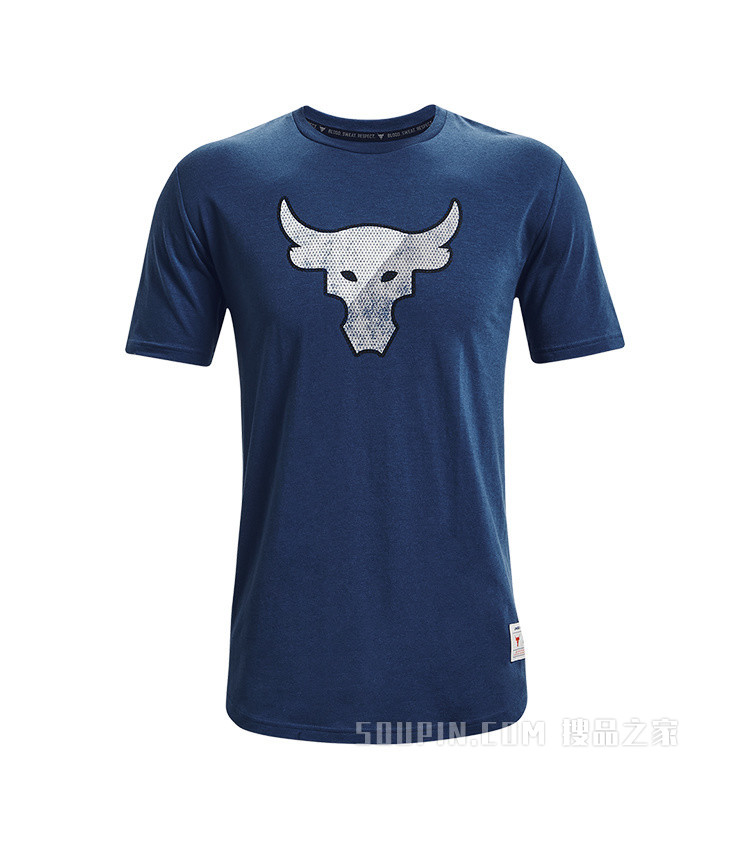 男士Project Rock强森Training Dept短袖T恤