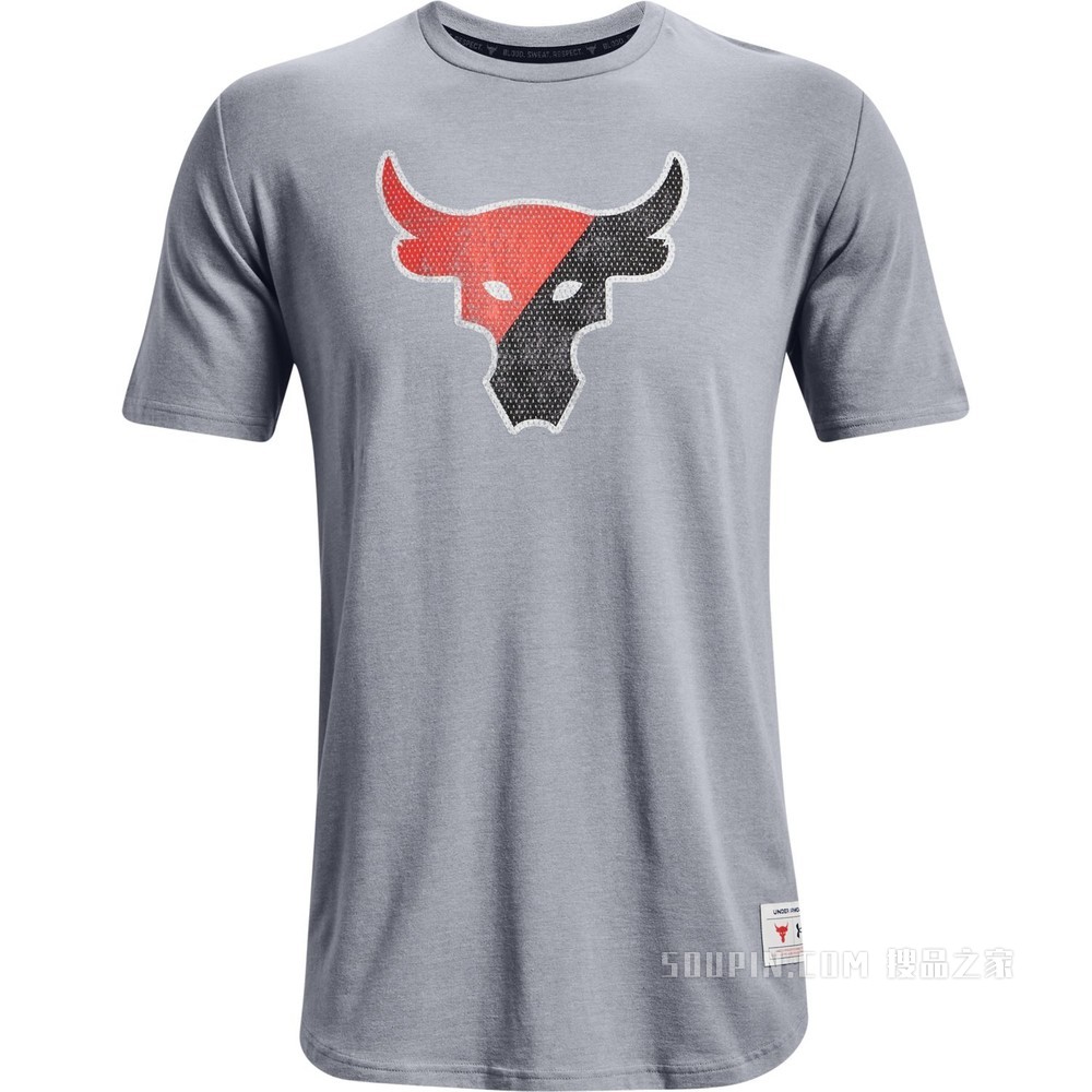 男士Project Rock强森Training Dept短袖T恤