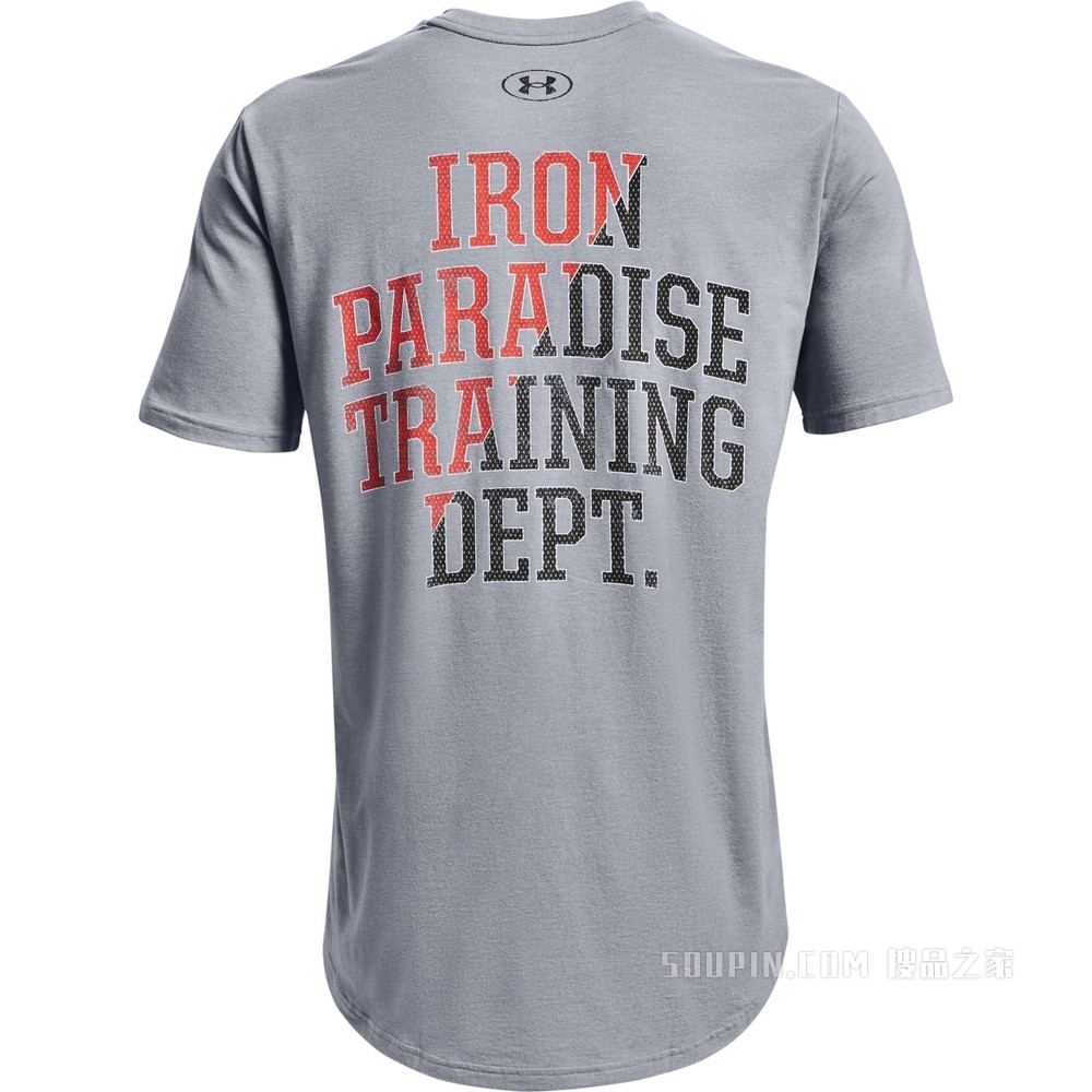 男士Project Rock强森Training Dept短袖T恤