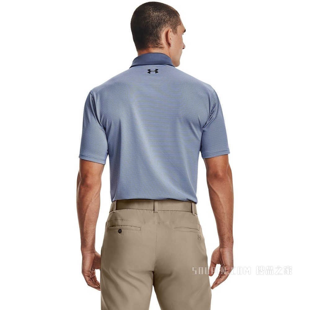 男士UA Performance条纹Polo衫