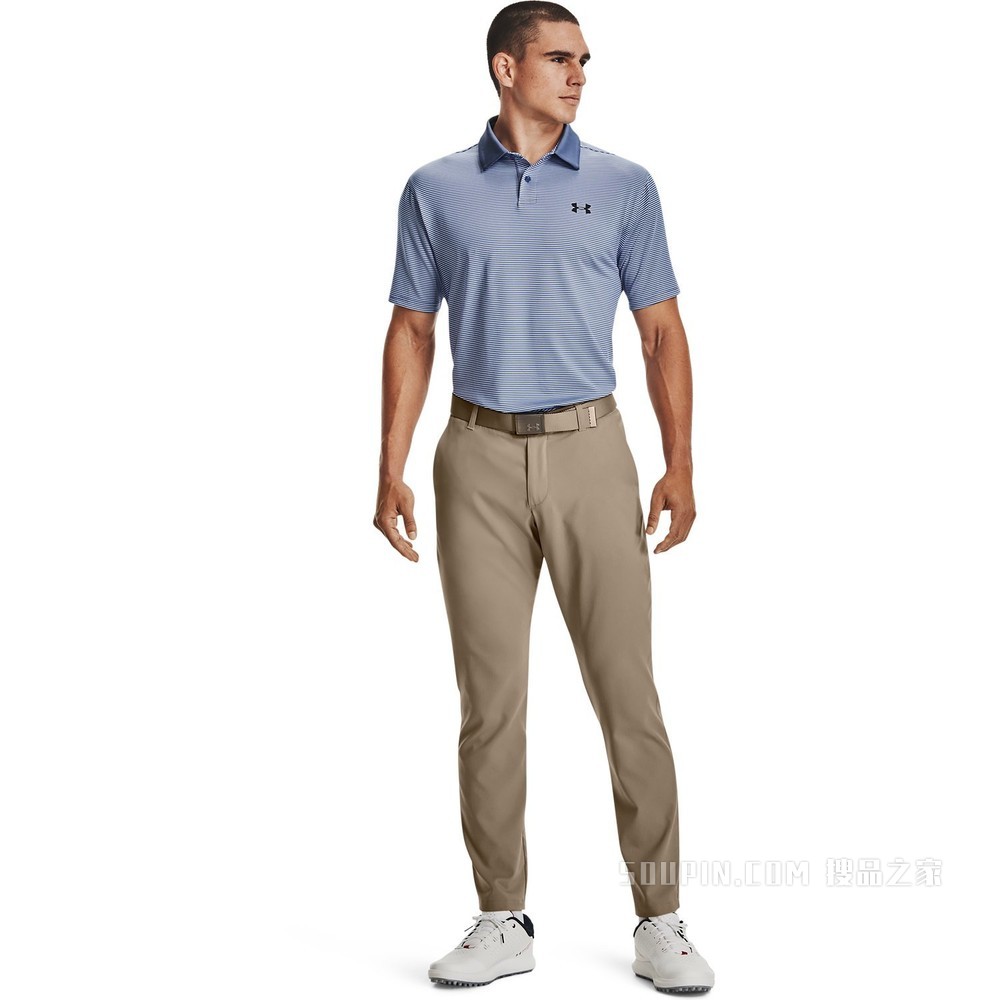 男士UA Performance条纹Polo衫