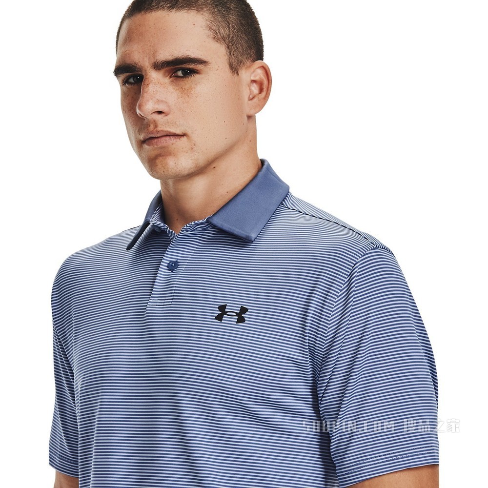 男士UA Performance条纹Polo衫