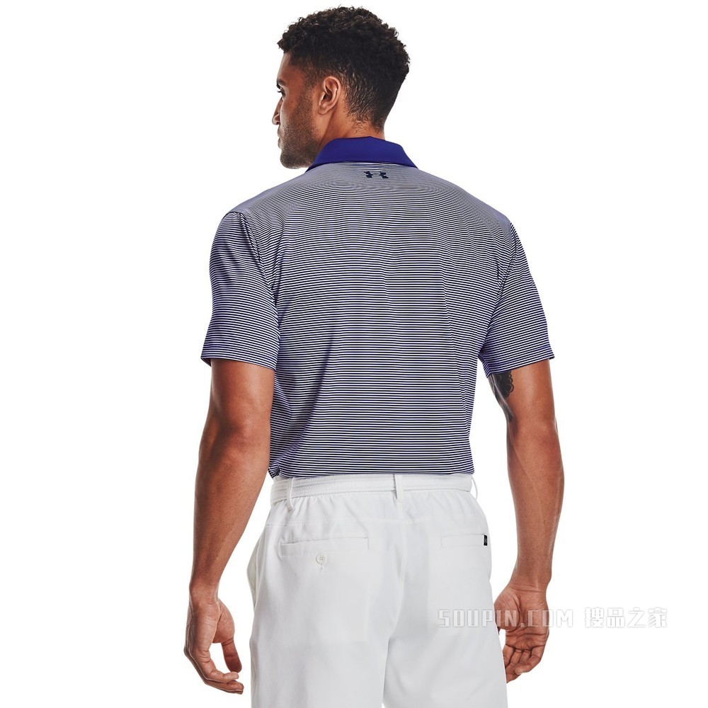 男士UA Performance条纹Polo衫
