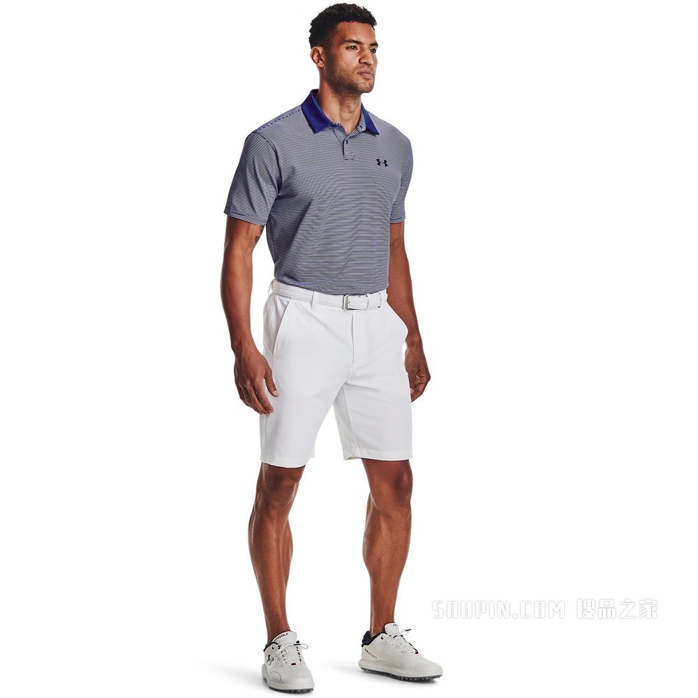 男士UA Performance条纹Polo衫