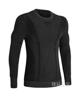 男士UA IntelliKnit Phantom 2.0圆领运动衣