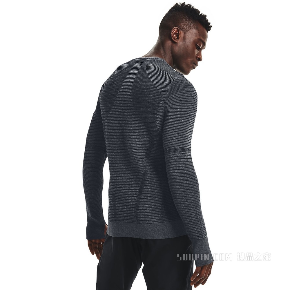 男士UA IntelliKnit Phantom 2.0圆领运动衣