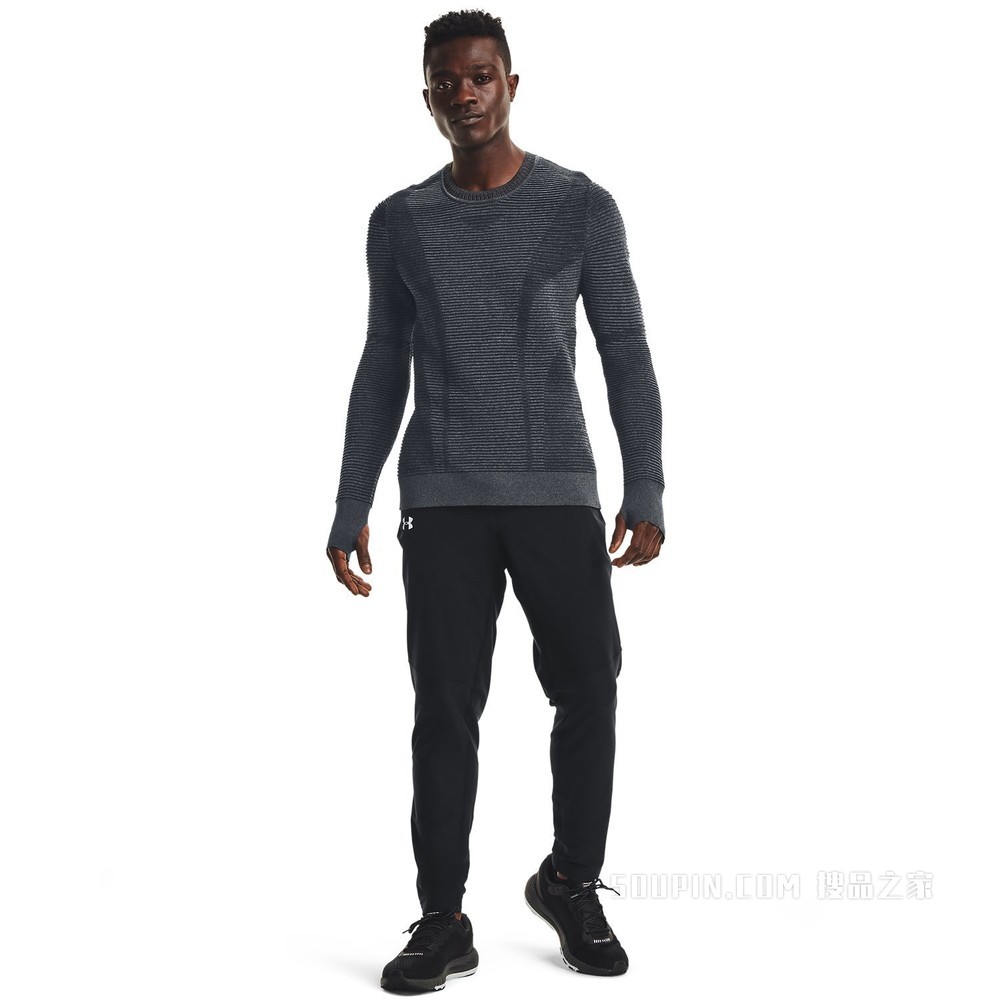 男士UA IntelliKnit Phantom 2.0圆领运动衣