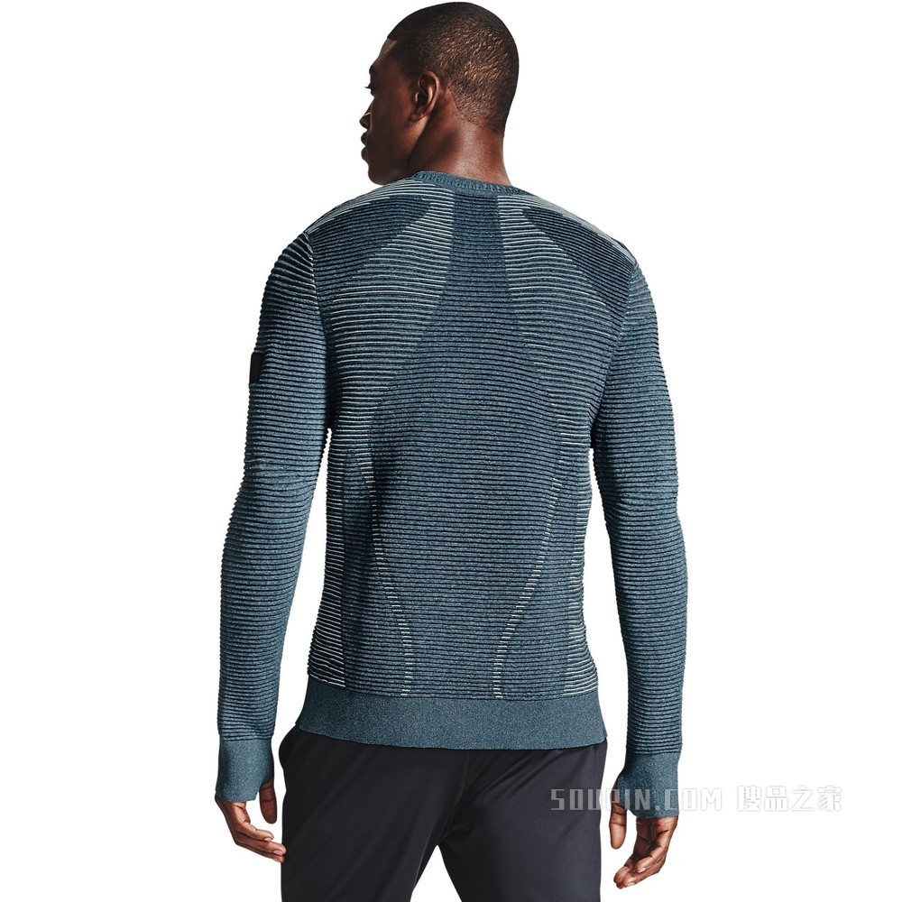 男士UA IntelliKnit Phantom 2.0圆领运动衣