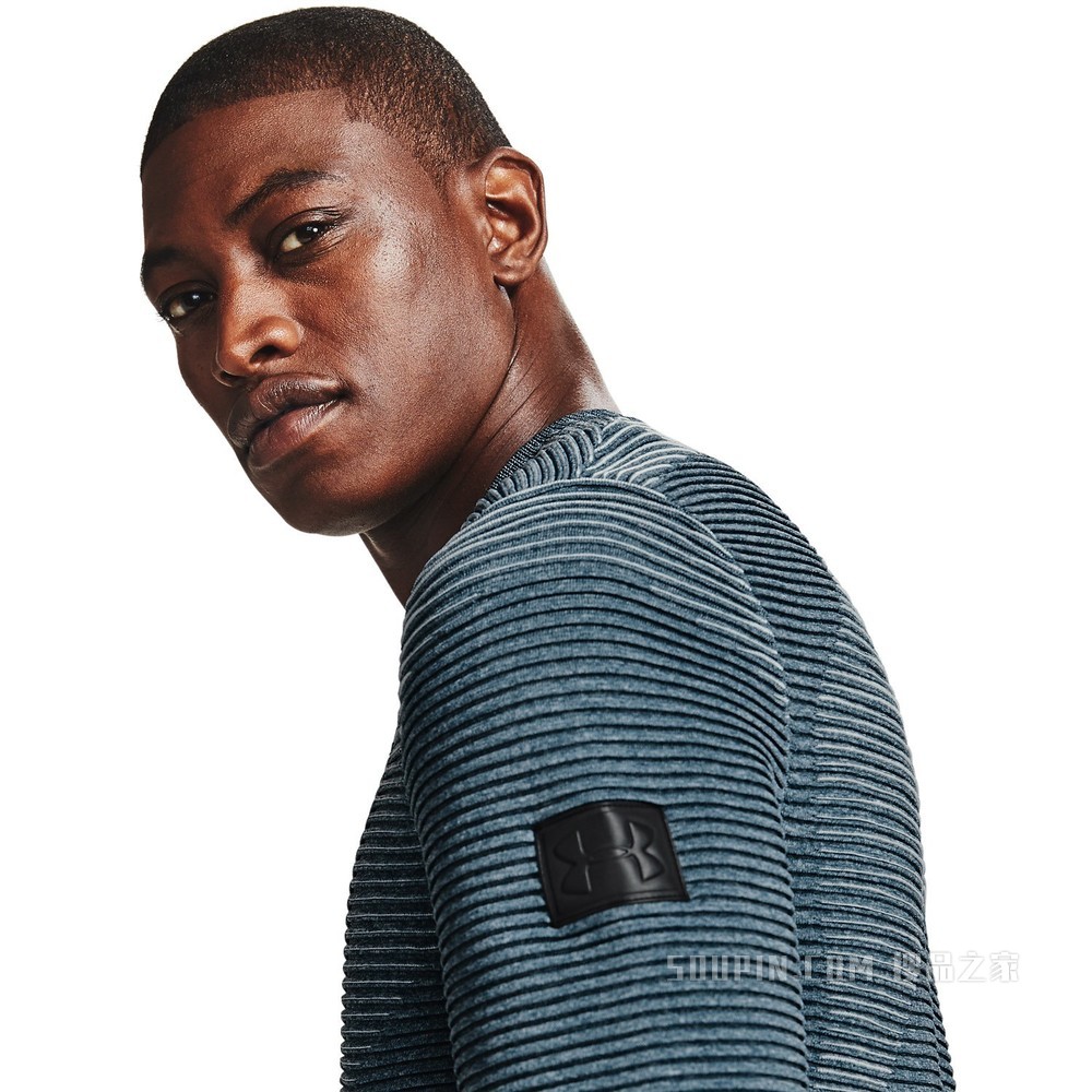 男士UA IntelliKnit Phantom 2.0圆领运动衣