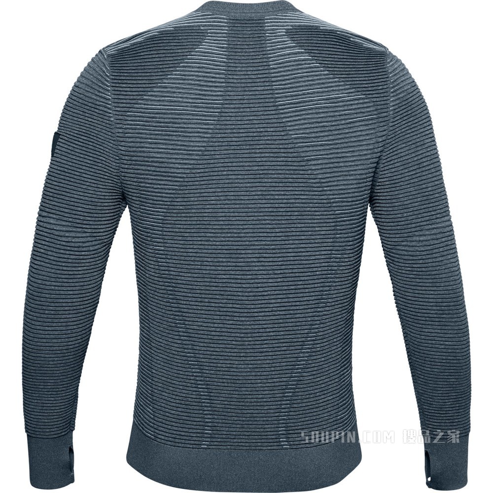 男士UA IntelliKnit Phantom 2.0圆领运动衣