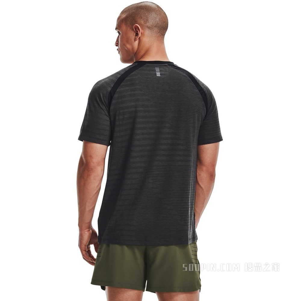 男士UA Streak Phantom跑步短袖T恤