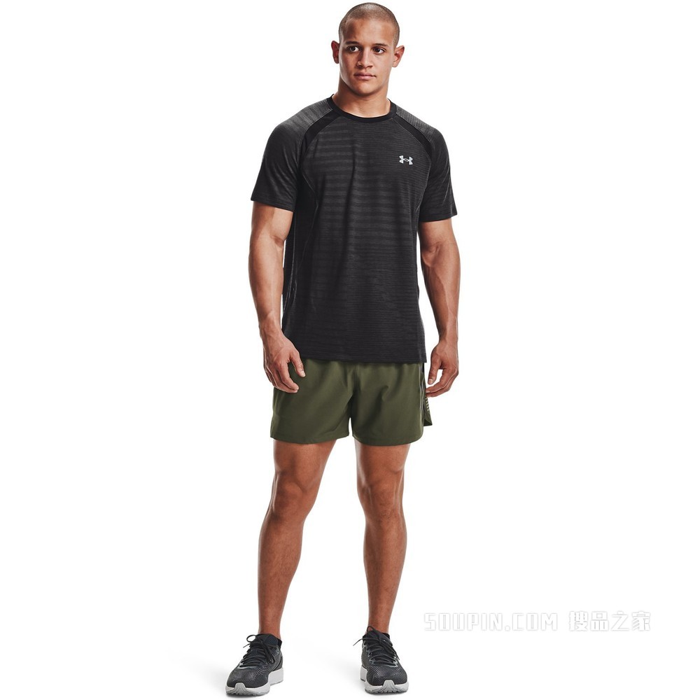 男士UA Streak Phantom跑步短袖T恤