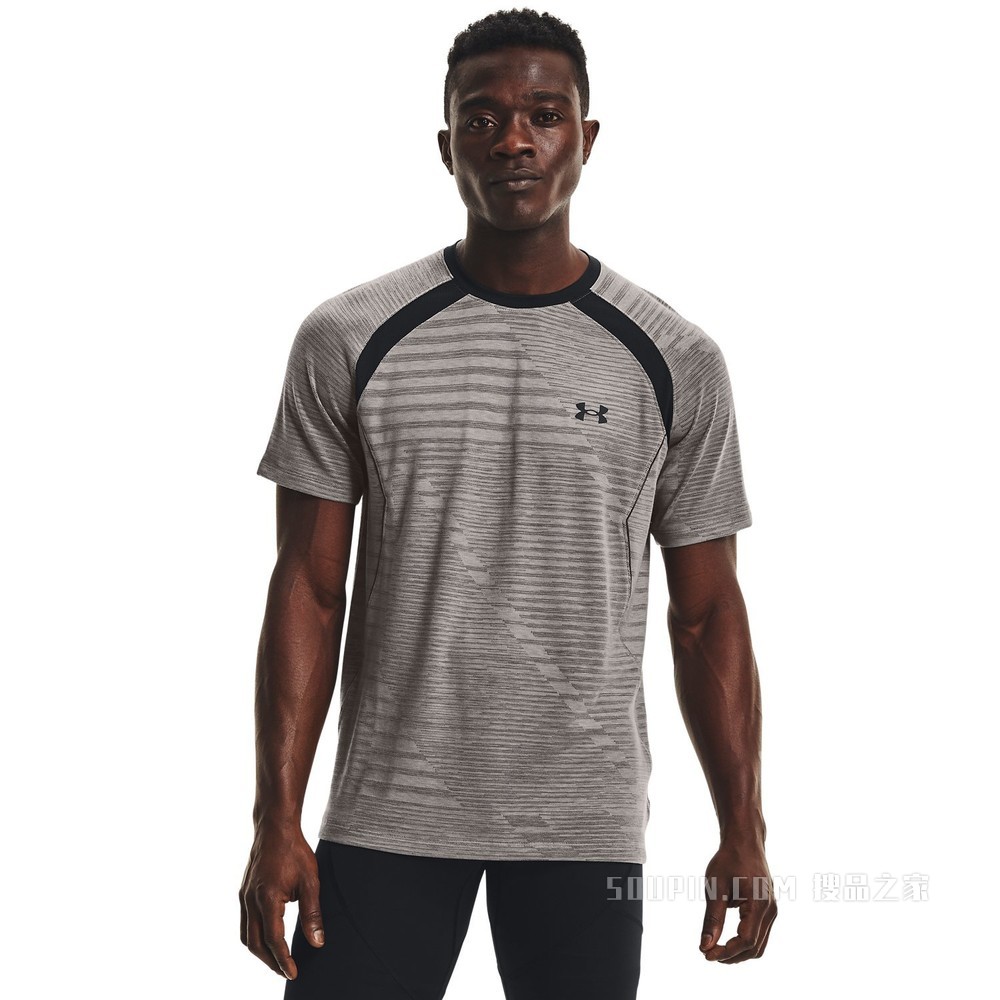 男士UA Streak Phantom跑步短袖T恤