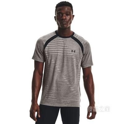 男士UA Streak Phantom跑步短袖T恤