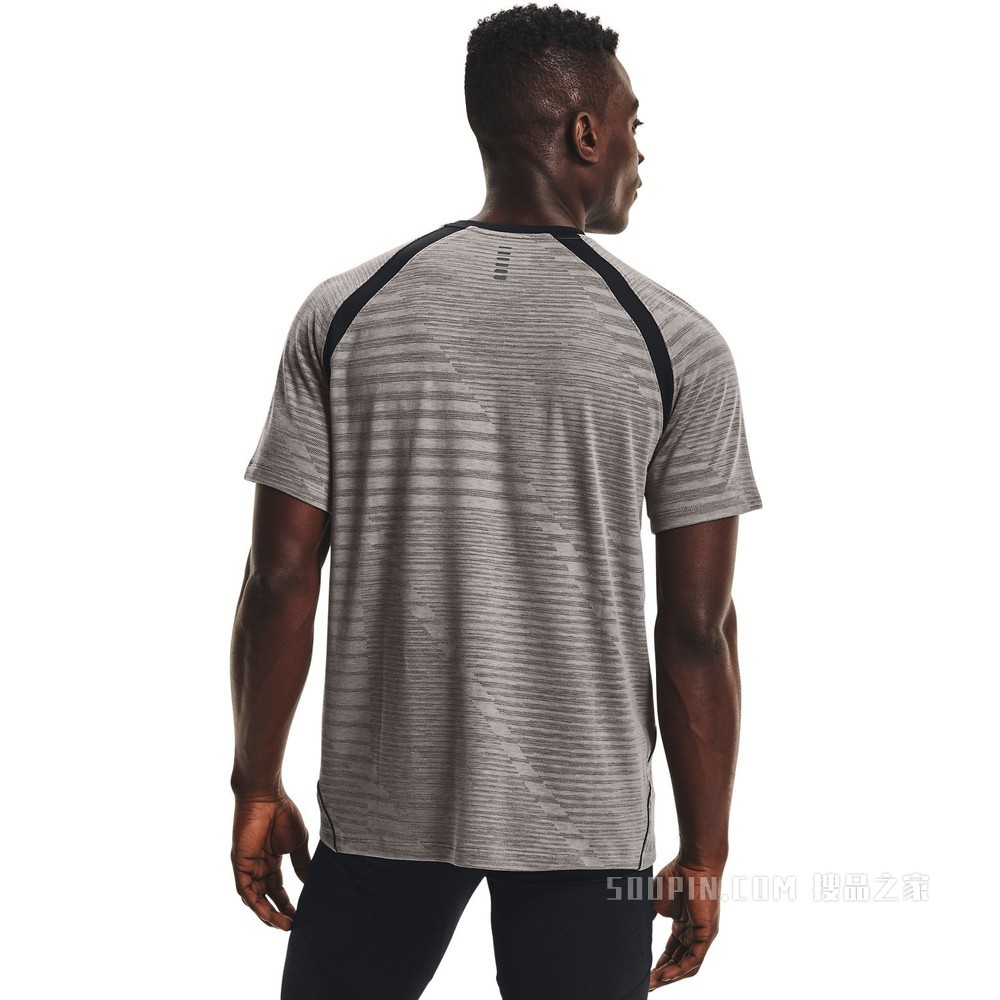 男士UA Streak Phantom跑步短袖T恤