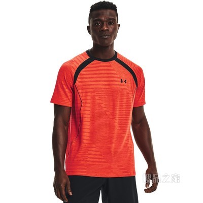 男士UA Streak Phantom跑步短袖T恤