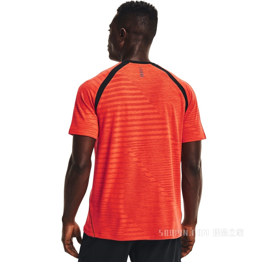 男士UA Streak Phantom跑步短袖T恤