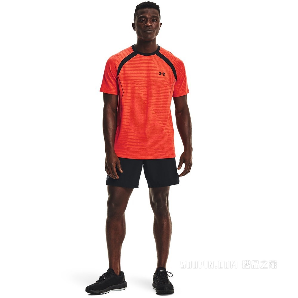 男士UA Streak Phantom跑步短袖T恤