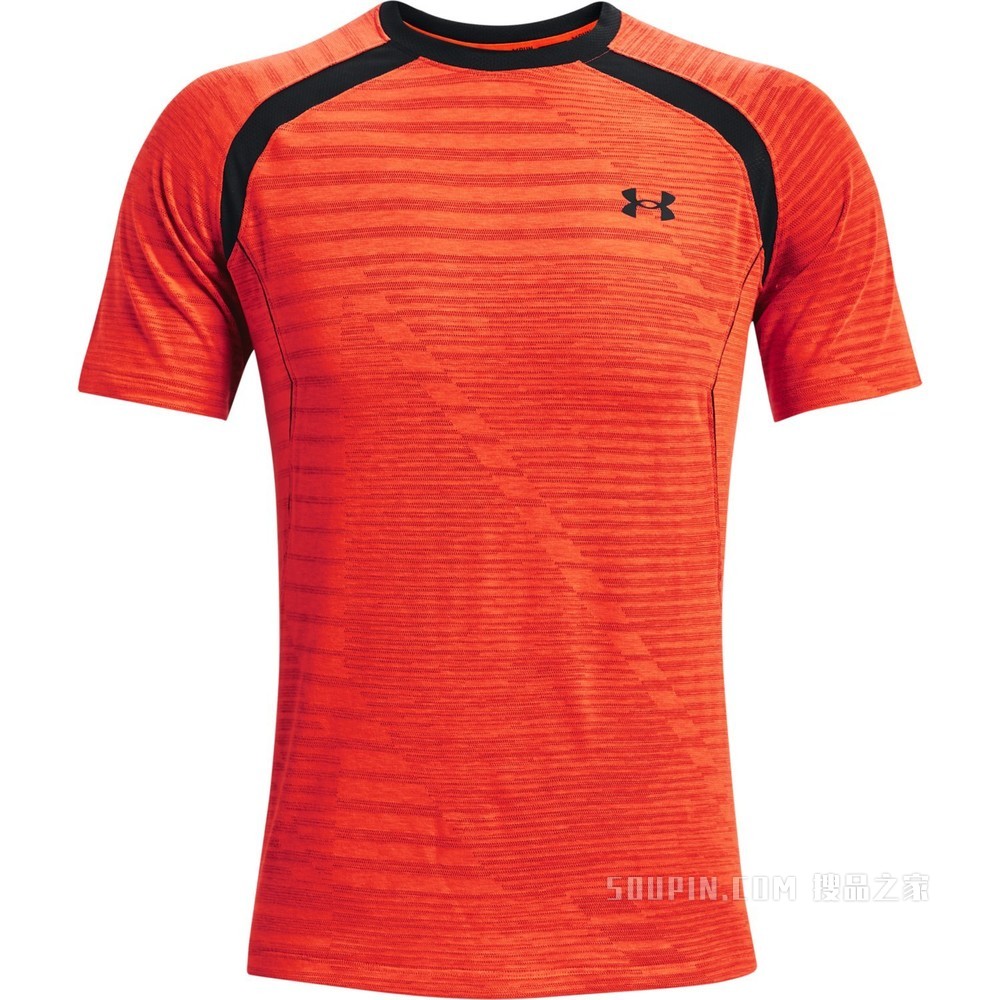 男士UA Streak Phantom跑步短袖T恤