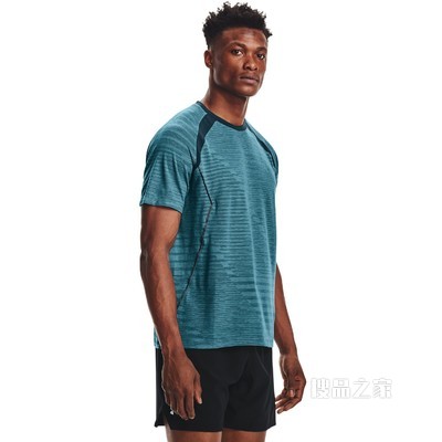 男士UA Streak Phantom跑步短袖T恤