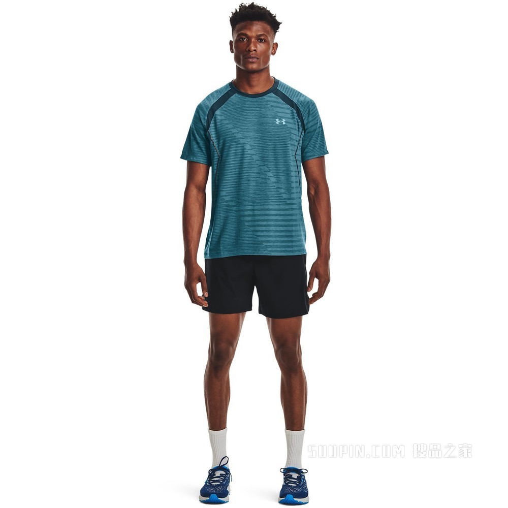 男士UA Streak Phantom跑步短袖T恤