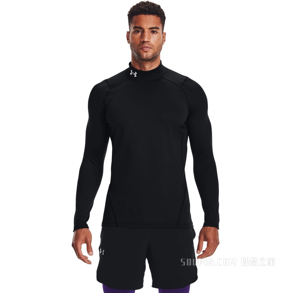 男士ColdGear® Armour Fitted高领运动衣