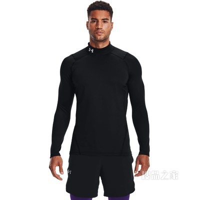 男士ColdGear® Armour Fitted高领运动衣