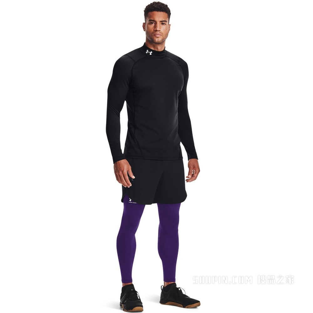 男士ColdGear® Armour Fitted高领运动衣