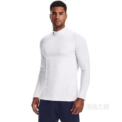 男士ColdGear® Armour Fitted高领运动衣